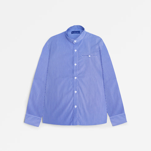 BAND COLLAR SHIRT